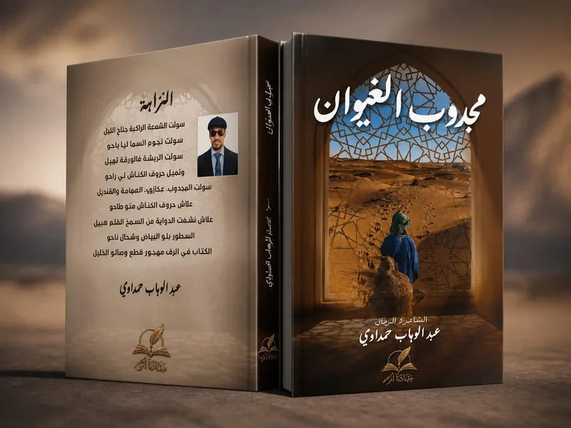 غلاف ديوان مجدوب الغيوان