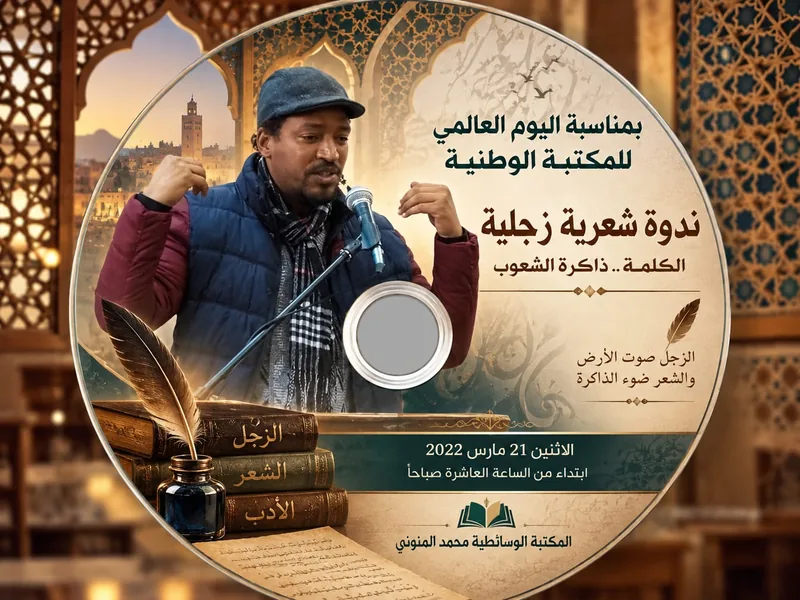 كلمة افتتاح ندوة شعرية بمناسبة اليوم العالمي للمكتبة الوطنية
